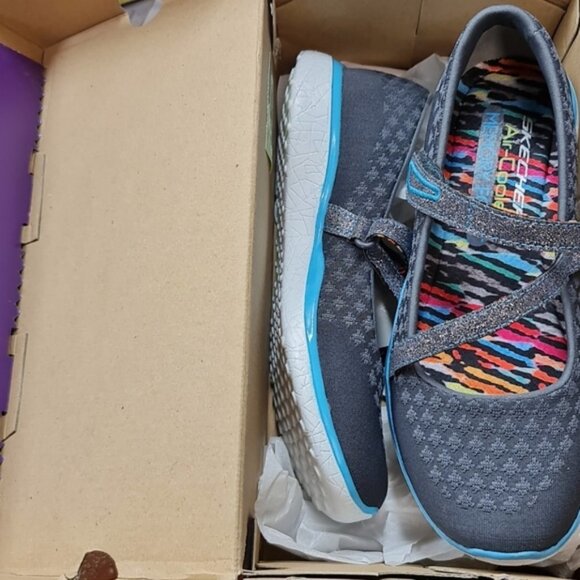 Skechers Microburst One UP Ballerina Trainers - Picture 3 of 4